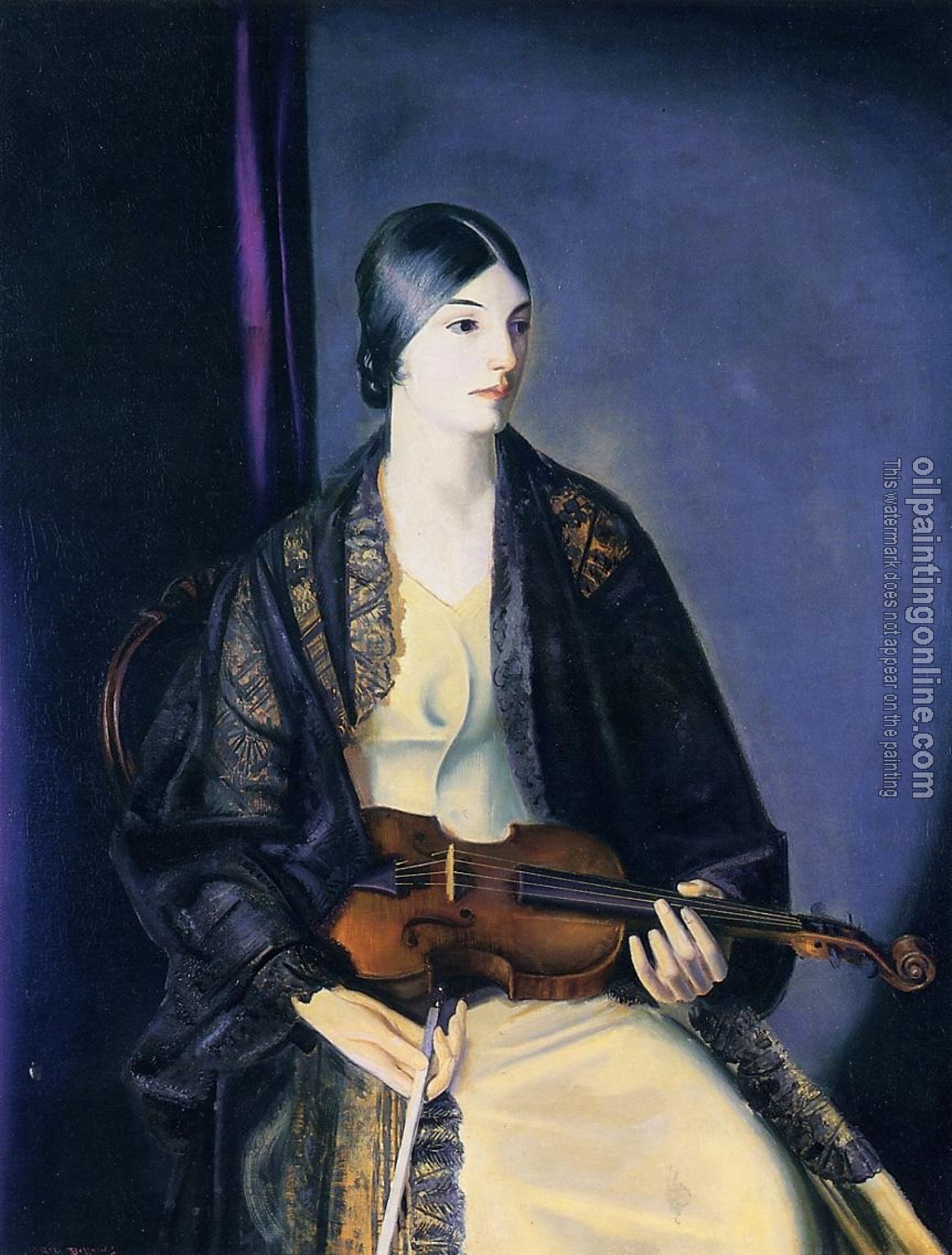 Bellows, George - The Violinist Leila Kalman